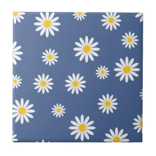 Daisy Meadows Blue Fliese