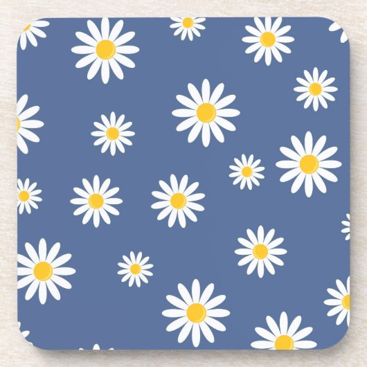 Daisy Meadows Blue Getränkeuntersetzer (Vorderseite)