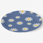 Daisy Meadows Blue Pappteller (Schrägansicht)