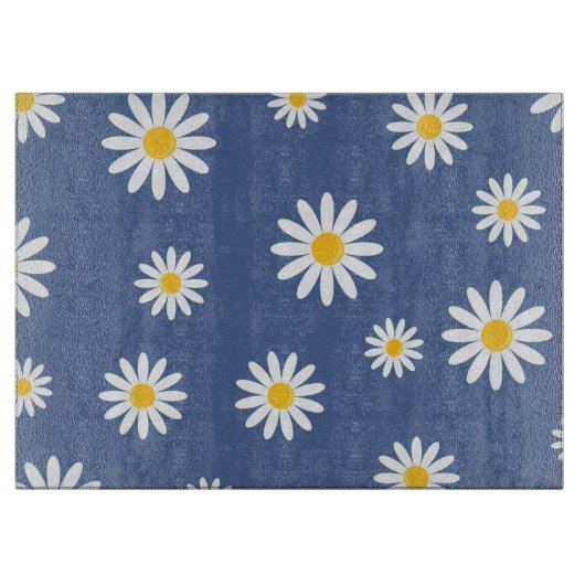 Daisy Meadows Blue Schneidebrett (Vorderseite)