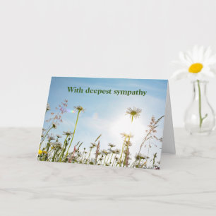 Daisy Meadows  -  With deepest sympathy Karte