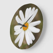 Daisy mit einer Regenfallenblende-Uhr Große Wanduhr (Winkel)