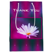 Daisy mit Türkis Vielen Dank Mittlere Geschenktüte (Vorderseite)