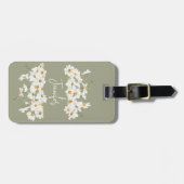 Daisy Modern Boho Gepäckanhänger (Vorderseite horizontal)