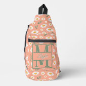 Daisy Monogram Backpack Crossbody Bag (Vorderseite)