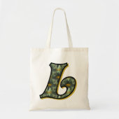 Daisy Monogram Initial L Tragetasche (Vorne)