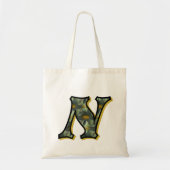 Daisy Monogram Initial N Tragetasche (Vorne)