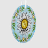 Daisy-Monogramm Ornament (Vorderseite)