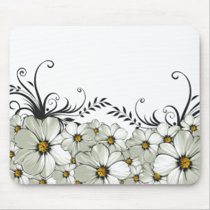 daisy morning mousepad