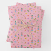 Daisy Motif Geschenkpapier Set (Beispiel)