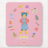 Daisy Motif Mousepad (Vorne)