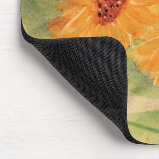 Daisy Mouse Pad Mousepad (Ecke)