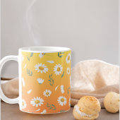 Daisy mugs , Floral gift Kaffeetasse