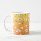Daisy mugs , Floral gift Kaffeetasse (Links)