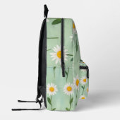 Daisy Muster schöne Aquarellmalerei einzigartig Bedruckter Rucksack (Links)