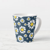 Daisy Muster, White Daisies, Ihr Name Milchtasse (Rechte Ecke)