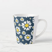 Daisy Muster, White Daisies, Ihr Name Milchtasse (Rechts)