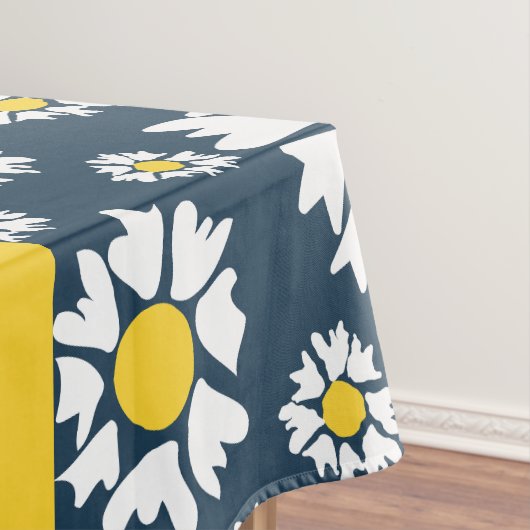 Daisy Muster, White Daisies, Ihr Name Tischdecke (Beispiel)