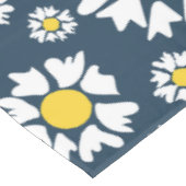 Daisy Muster, White Daisies, Ihr Name Tischdecke (Schrägansicht)