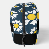 Daisy Muster, White Daisies, Ihr Name Waschbeutel (Rechts)