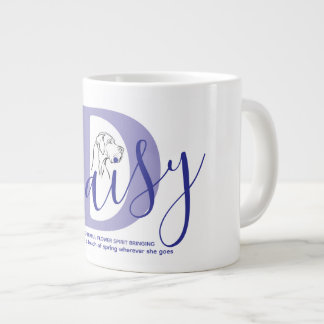 Daisy Name Bedeutung Monogramm Jumbo-Tasse