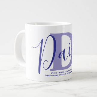 Daisy Name Bedeutung Monogramm Jumbo-Tasse