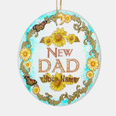 Daisy New Dad Ornament (Links)