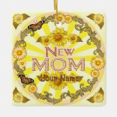 Daisy New Mom Ornamente (Vorderseite)