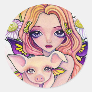 * Daisy Night Adventure* Sticker