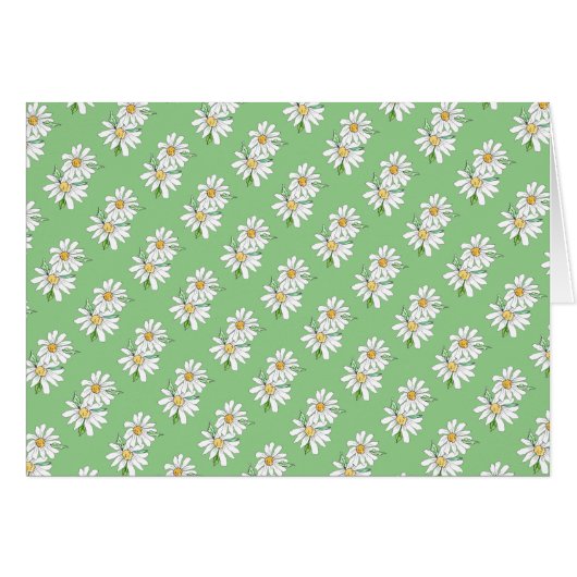 Daisy Note Card (Vorderseite (Horizontal))