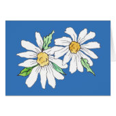 Daisy Note Card (Vorderseite (Horizontal))
