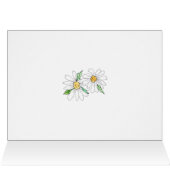 Daisy Note Card (Innenansicht Horizontal (Oben))