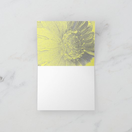 Daisy Note Card Karte (Innenseite)
