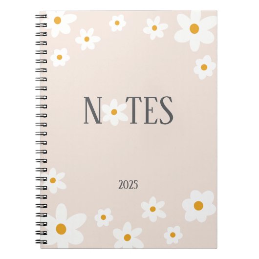 Daisy-Notebook Notizblock (Vorderseite)