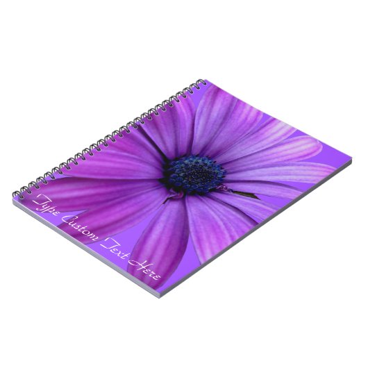 Daisy Notebook Personalisierte Daisy Blume Noteboo Notizblock (Linke Seite)
