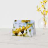 Daisy Notecard Karte (Gelbe Blume)