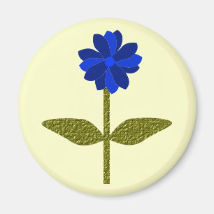 Daisy Ocean Blue Magnet