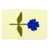 Daisy Ocean Blue Premium Magnet (Horizontal)
