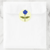 Daisy Ocean Blue Sticker (Tasche)
