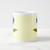 Daisy Ocean Blue Tasse (Vorderseite)