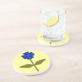Daisy Ocean Blue Untersetzer (Seite)