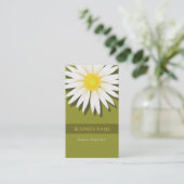Daisy Olive Business Visitenkarte (Stehend Vorderseite)
