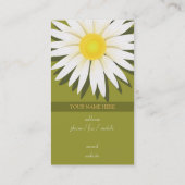 Daisy Olive Business Visitenkarte (Rückseite)