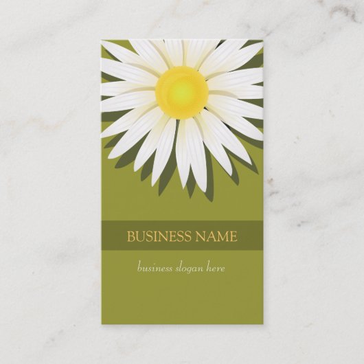 Daisy Olive Business Visitenkarte (Vorderseite)