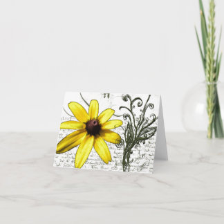 Daisy on a Hot Summer Day - Note Card Karte