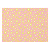 Daisy Orange Peach Tischdecke (Vorderseite (Horizontal))