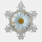 Daisy Ornament Blume Weihnachtsdekoration (Vorderseite)