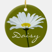 Daisy Ornament Blume Weihnachtsdekoration (Hinten)