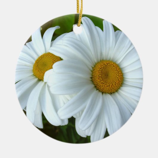 Daisy Ornament Blume Weihnachtsdekoration (Vorne)