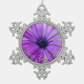 Daisy Ornament Blume Weihnachtsdekoration (Vorderseite)